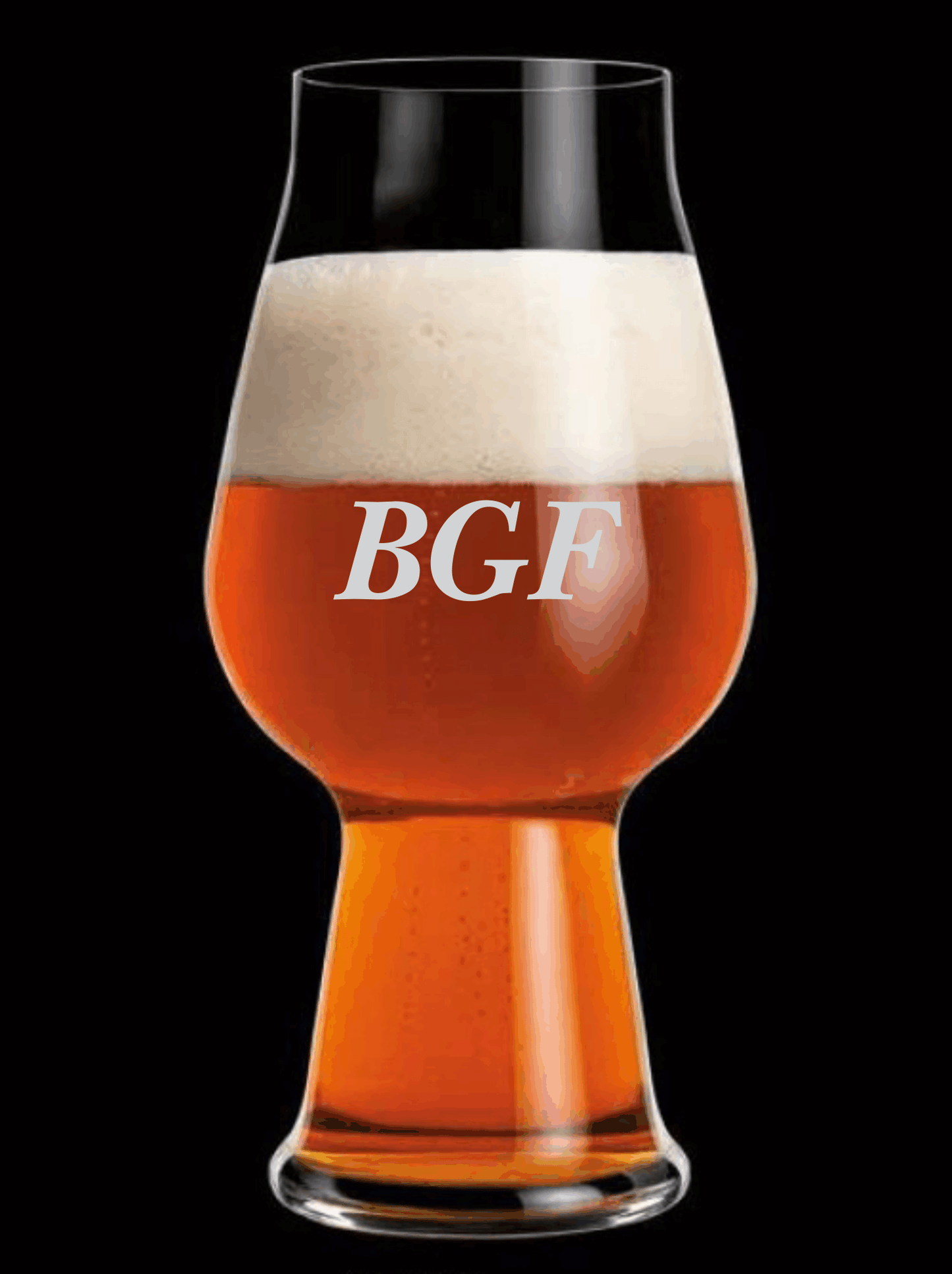 Birrateque 18.25Oz IPA Beer Glass - Personalized - Set of two