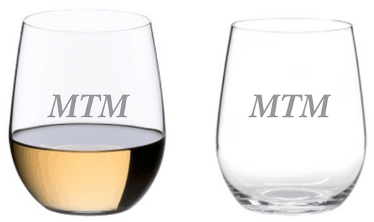 Riedel O Chardonnay Glass - Personalized - Set of two